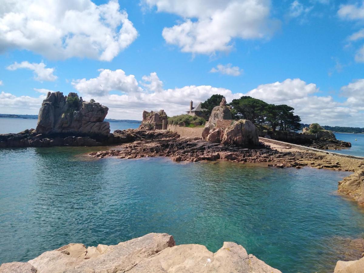 Chambre D'Hote Proche Mer Yvias Exteriör bild